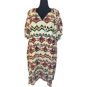 NWOT Per Una Multicolor Abstract Dress
